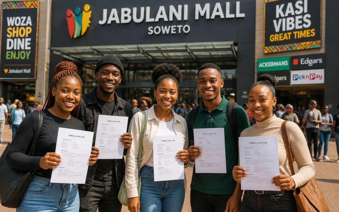 Part time jobs at Jabulani Mall Soweto, apply today.
