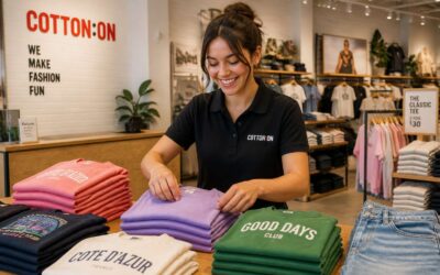 Find Cotton On part time jobs with flexible hours and staff discounts.